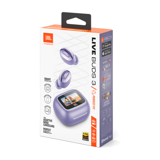 JBL Live Buds 3 | Fones de ouvido True Wireless do tipo bud com